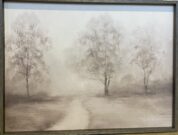 A05a-Sepia Forest, Grey Frame