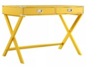 OD19-Yellow Desk, Corner metal details