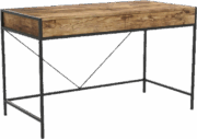 OD06-Reclaimed Wood, Rustic Desk