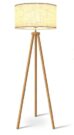 LF32-Floor Lamp, Warm Wood Tripod