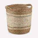 PLTP004c-2 tone, Soft Woven Basket