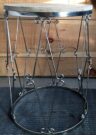 OT134-Diamond Shape Frame, Wood Top
