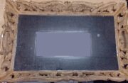Tray, Wooden Scroll, Mirror-Acc602
