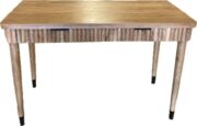 OD06a-Natural Wood, Reeded Drawers