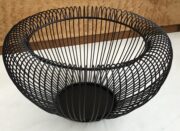 Bowl, Black Open Spines-Acc0012