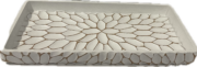 Bathroom Tray, Wood Petal-Acc740
