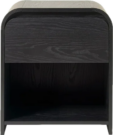 BS06bb-Black Arch, Single Drawer