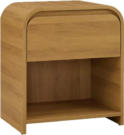BS06bc-Blonde Arch, Single Drawer