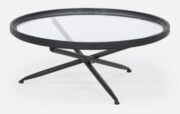 OT106-Black Wood & Glass, Tripod