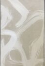 A05d-Beige Strokes, White Frame