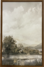 A110f-Vintage Landscape, Green