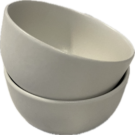 Kitchen, Pr. of White Bowls-Acc831