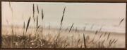 A140aac-Wheat in the Wind, Brown Frame