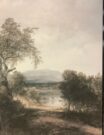 A1000-Green, Vintage Forest scape