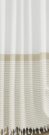 SC04-Beige Stripe, Boho Fringe