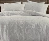 BQ09-Light Blue, Distressed Flock Floral