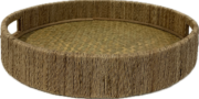 Kitchen, Wicker Tray, Woven Oval-Acc840